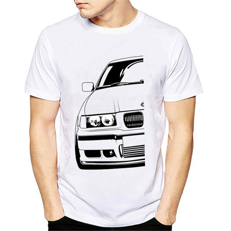 T-Shirt BMW Car Turbo E30 E36 E46