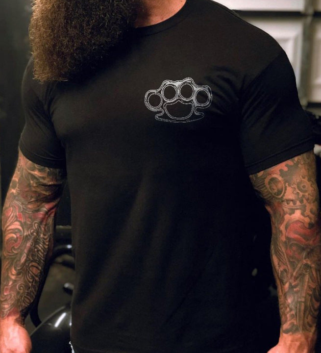 Men's T-shirt Summer 3d Muscle Digital Printing