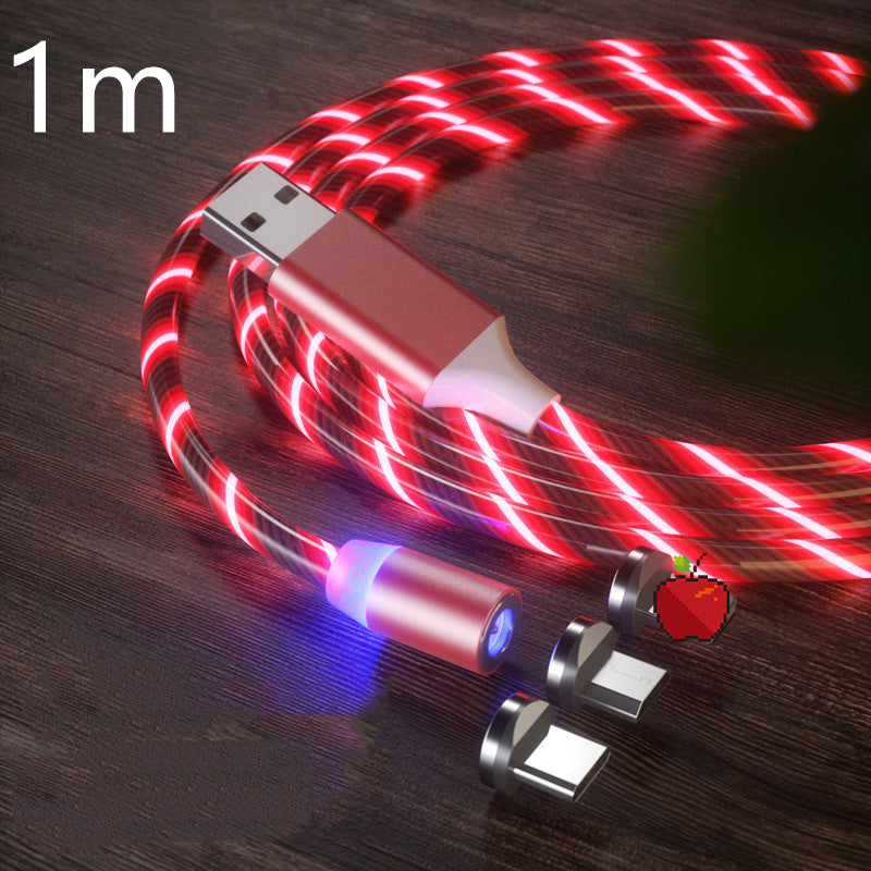 USB Cable LED Magnet Charger Type-C