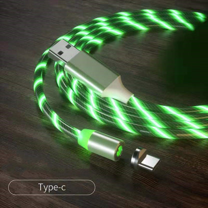 USB Cable LED Magnet Charger Type-C