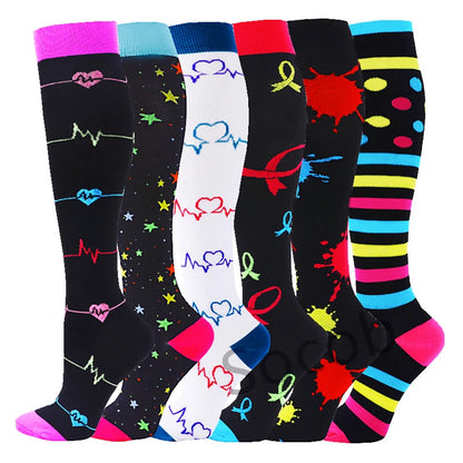 Pairs Compression 6/7  Socks Women Men