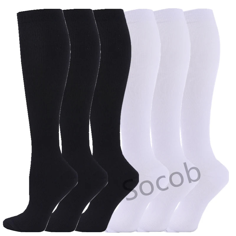 Pairs Compression 6/7  Socks Women Men