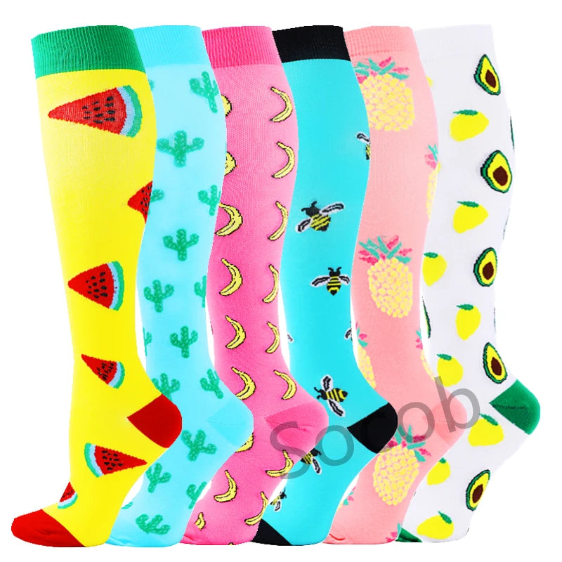 Pairs Compression 6/7  Socks Women Men