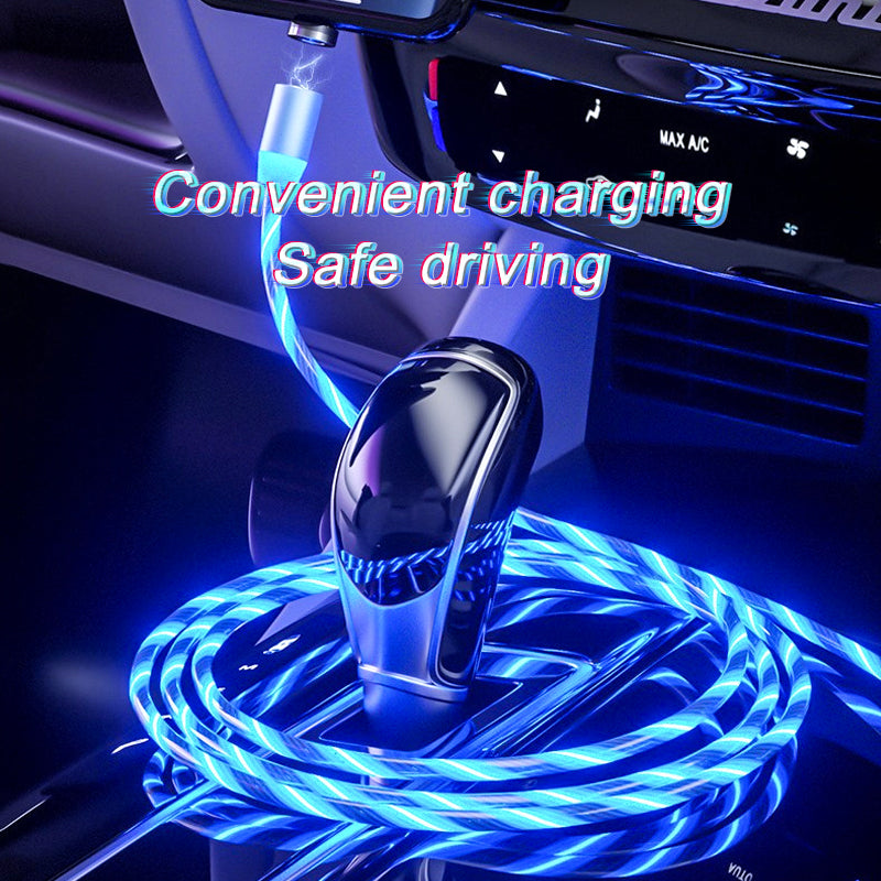 USB Cable LED Magnet Charger Type-C