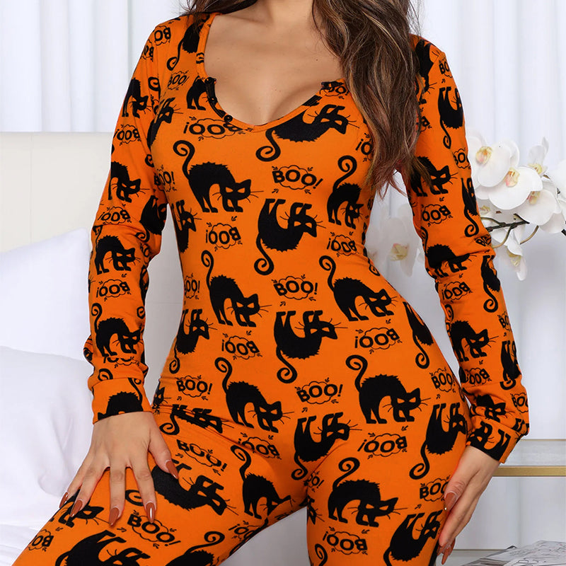 Pijama Macacão Halloween