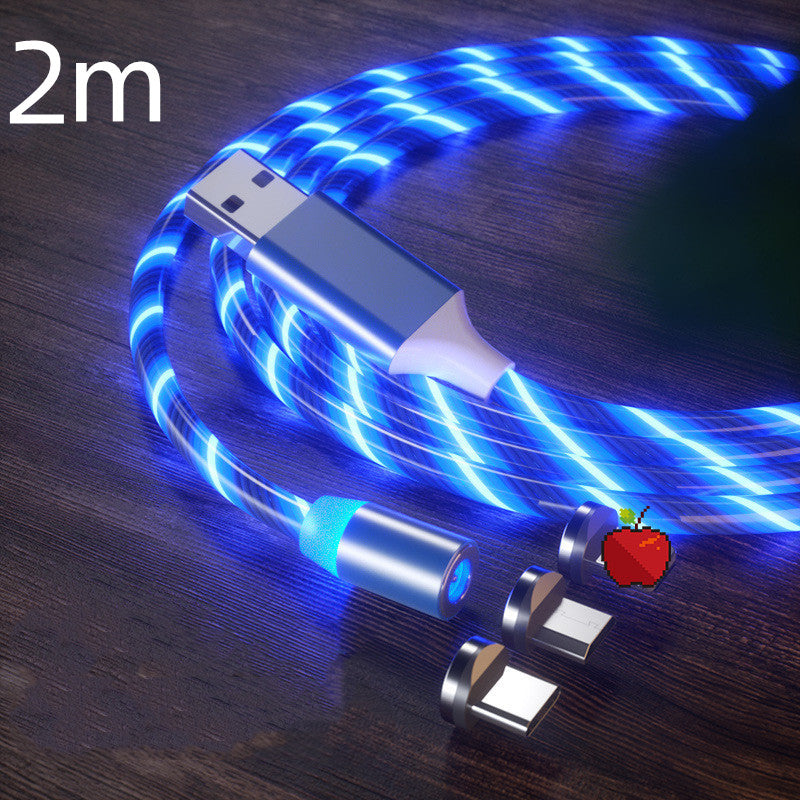 USB Cable LED Magnet Charger Type-C